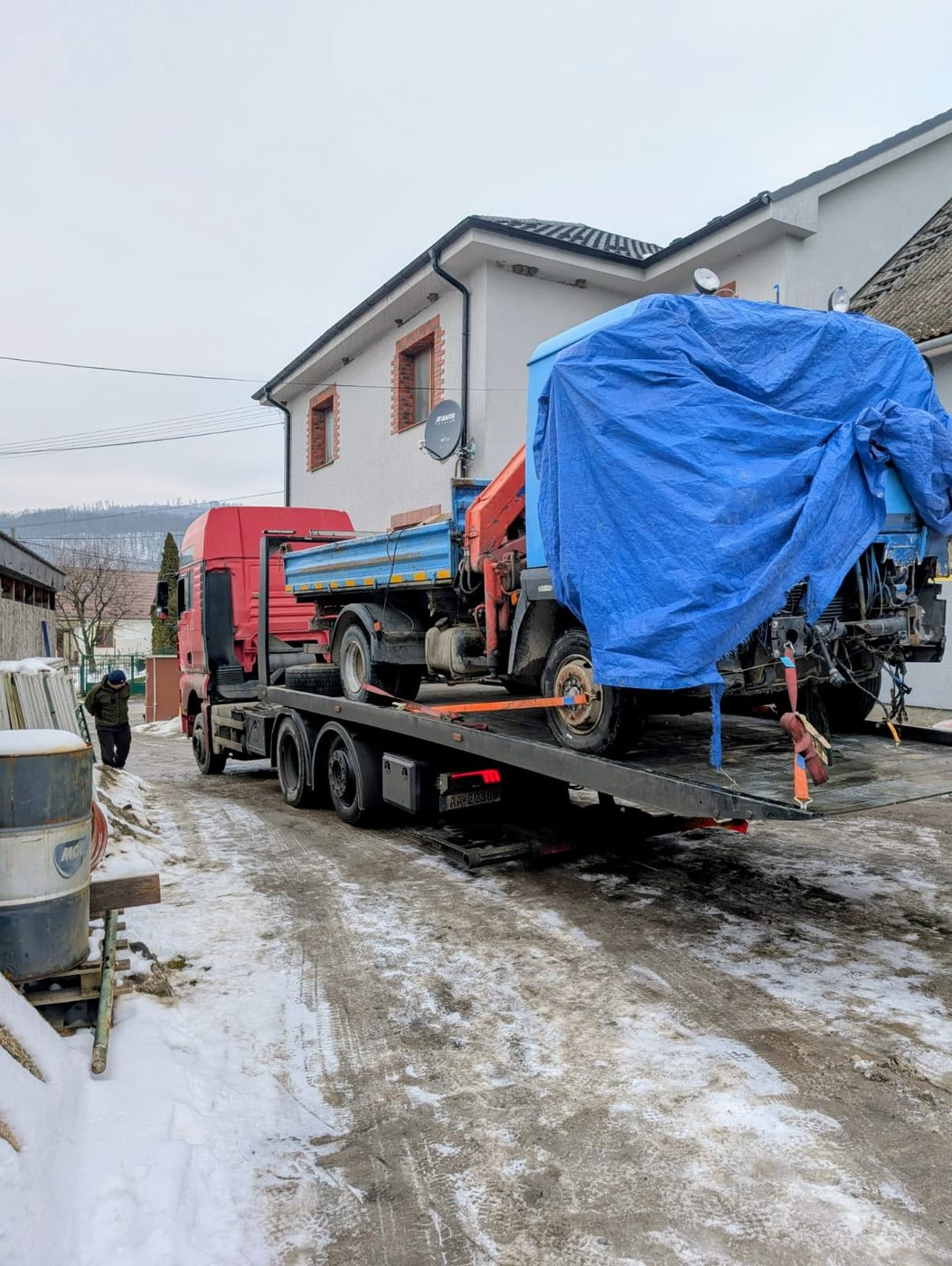 Odťahová služba nepojazdných vozidiel nad 3,5 T